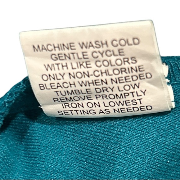Choice's Turquoise EUC Jacket, size L. - Picture 7 of 7